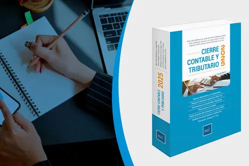 Cierre contable y tributario 2025. Seminario online incluye libro