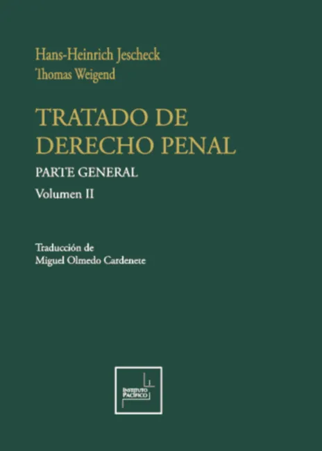 Tratado de Derecho Penal Parte General - Volumen II