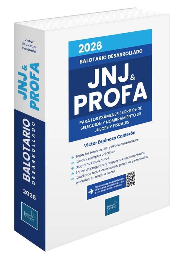 Balotario desarrollado JNJ & PROFA