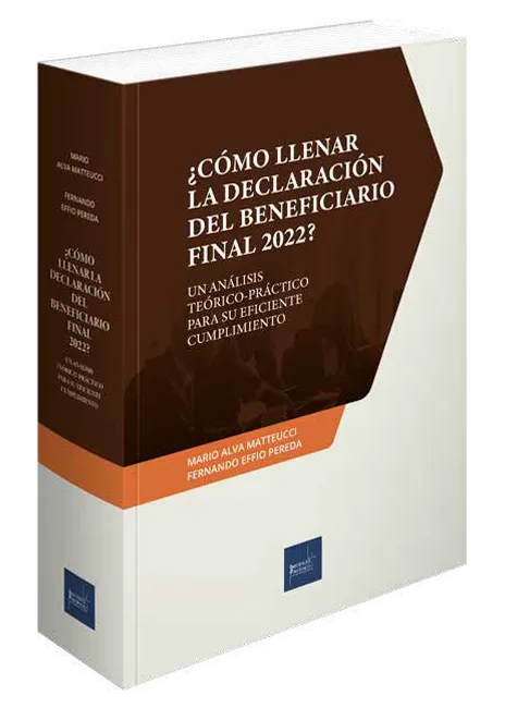 Como llenar la declaración del beneficiario final 2022