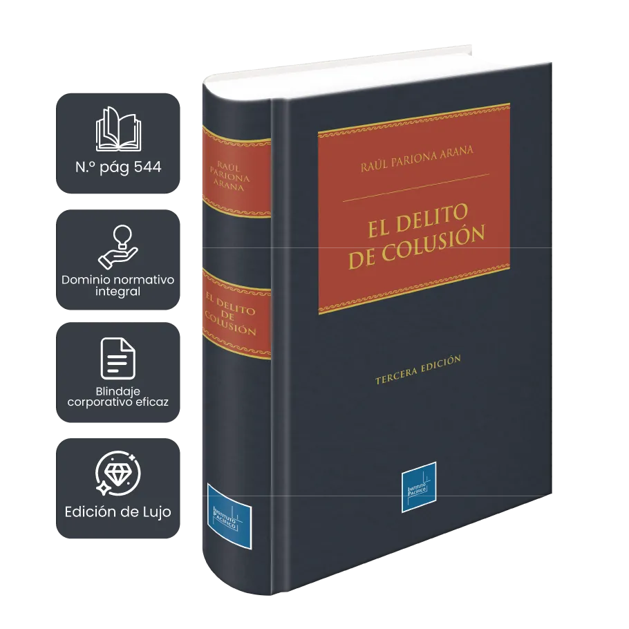 Portada de El delito de colusión 2026