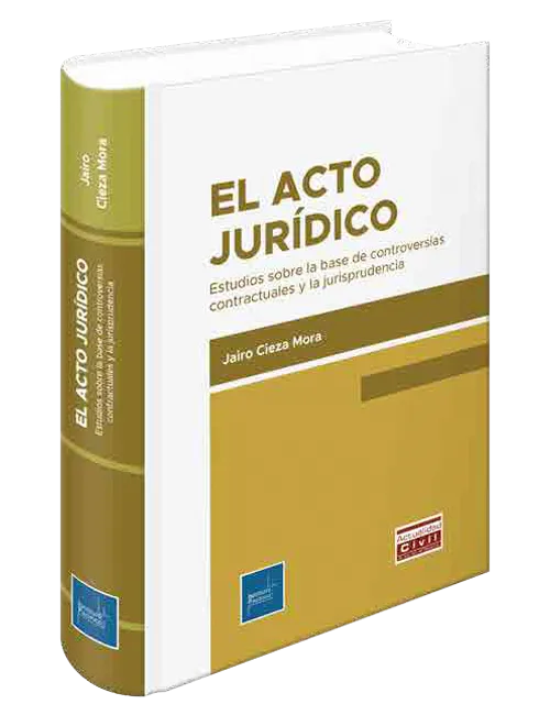 Portada de El acto jurídico 2025
