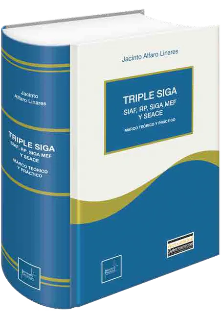Portada de Triple SIGA - SIAF, RP, SIGA MEF y SEACE