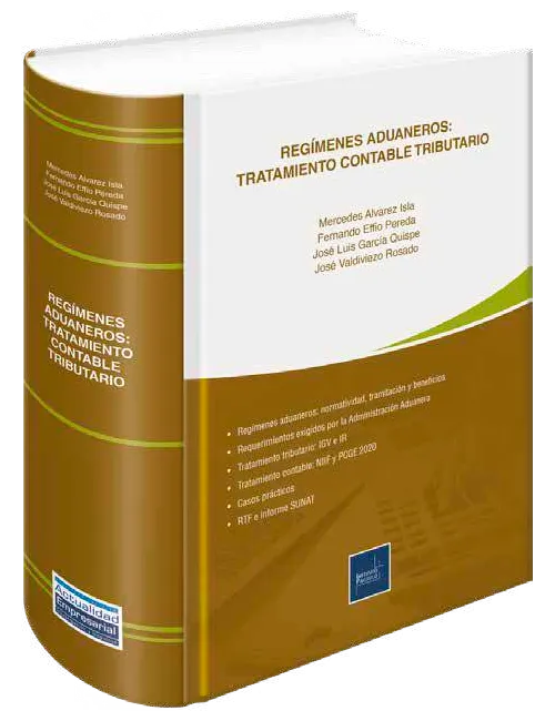 Portada de Regímenes aduaneros tratamiento contable tributario