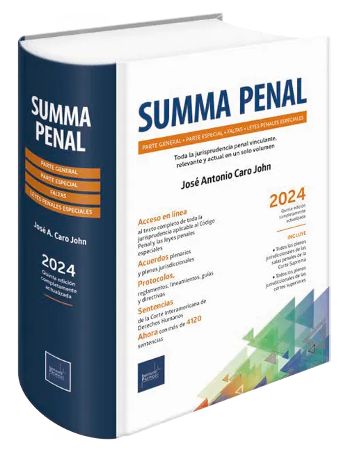 SUMMA PROCESAL PENAL 2024