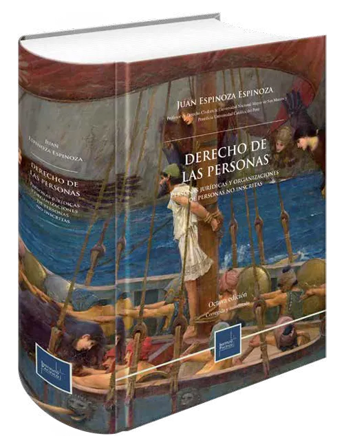 Portada de Derecho de las personas, personas jurídicas y organizaciones de personas no inscritas