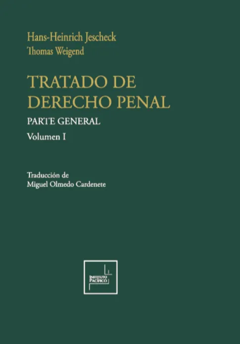 TRATADO DE DERECHO PENAL PARTE GENERAL - VOLUMEN I