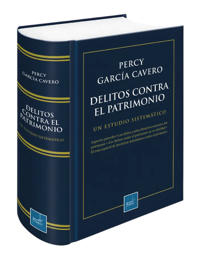 DELITOS CONTRA EL PATRIMONIO - UN ESTUDIO SISTEMATICO