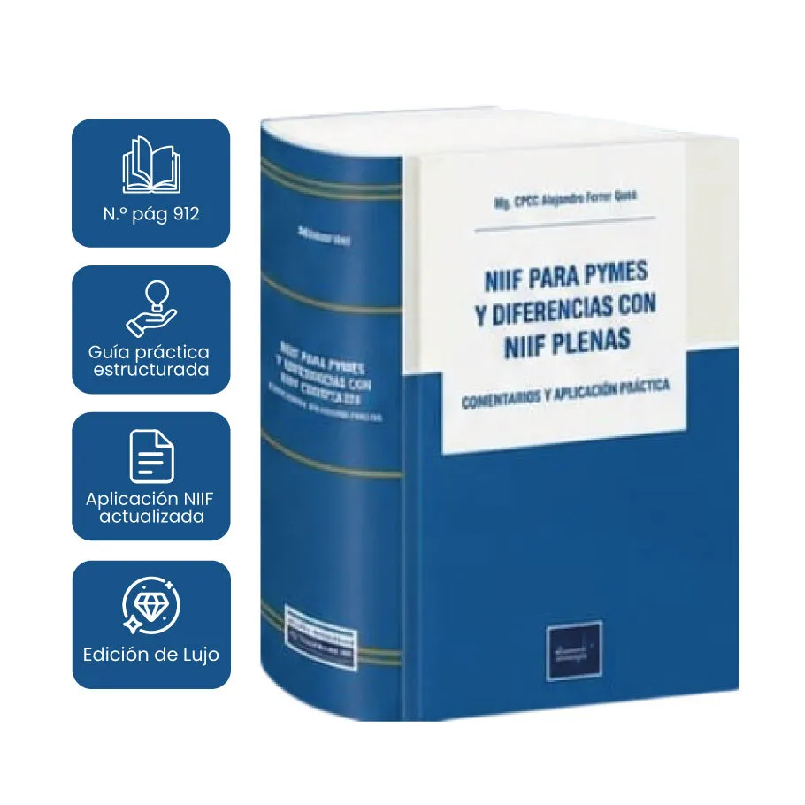 Portada de NIIF para Pymes y diferencias con NIIF completas