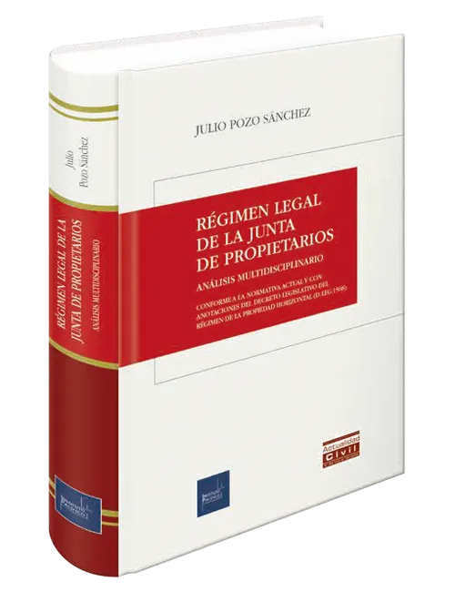 Portada de Régimen legal de la junta de propietarios