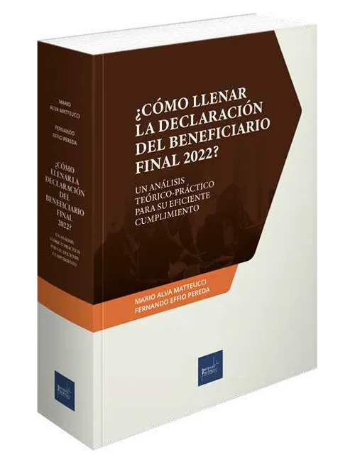 Portada de Como llenar la declaración del beneficiario final 2022