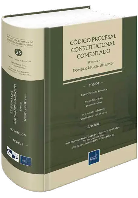 Código procesal constitucional comentado 2024. Tomo I