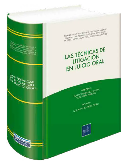 LAS TECNICAS DE LITIGACION EN JUICIO ORAL