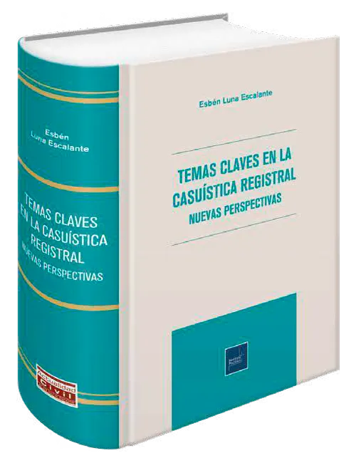 Portada de Temas claves en la casuística registral