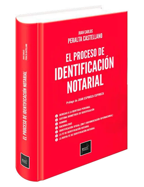 Portada de El proceso de identificación notarial