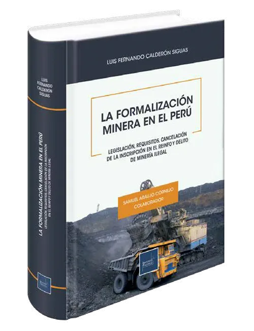 Portada de La formalización minera en el Perú