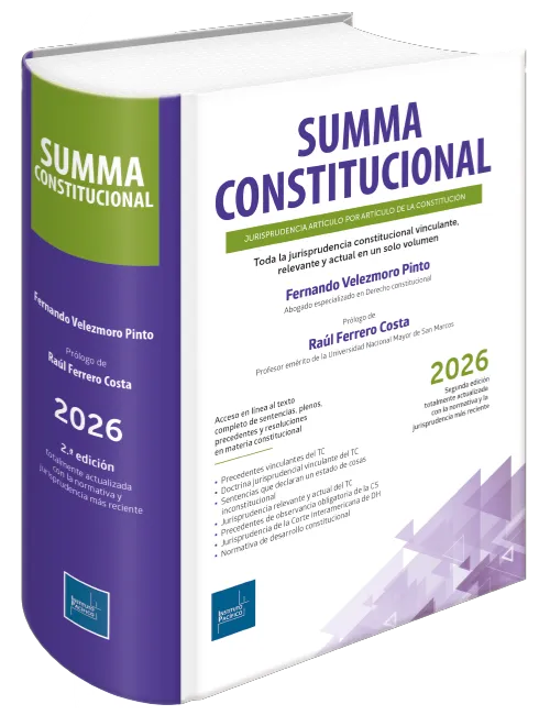 Portada de Summa constitucional