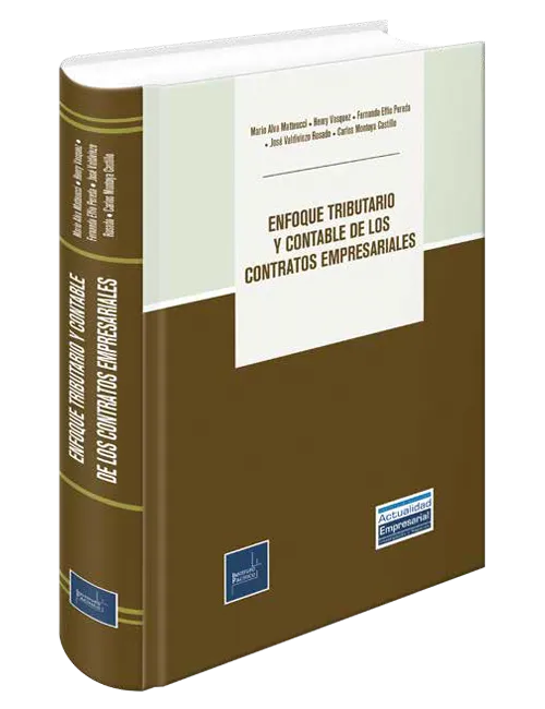 Portada de Enfoque tributario y contable de los contratos empresariales