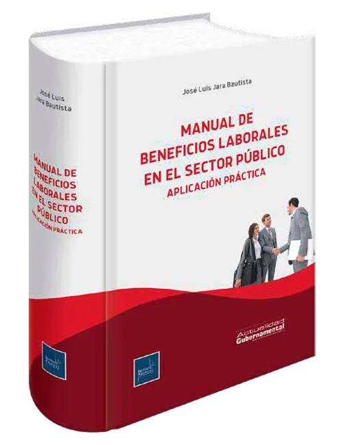 Portada de Manual de beneficios laborales en el sector público