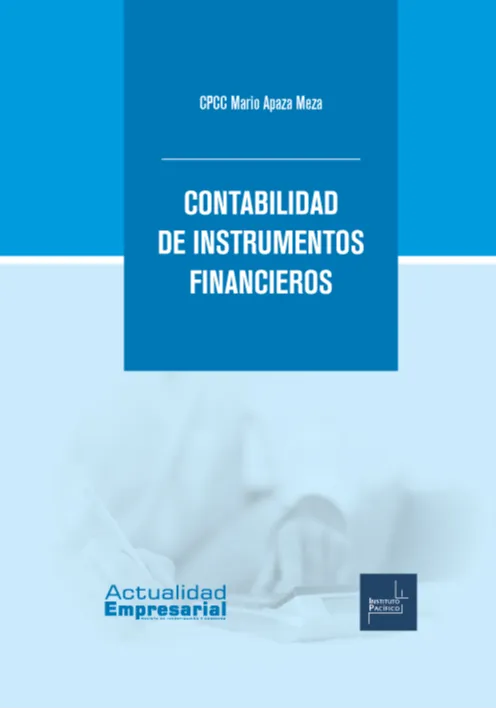 Portada de Contabilidad de Instrumentos Financieros