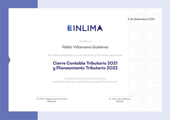 Imagen de Certificado